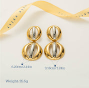 Geometric Statement Earrings