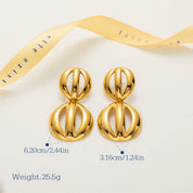 Geometric Statement Earrings
