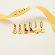 Halloween Charm Hoops Set